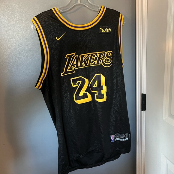 Kobe Bryant - 24 - Lakers Jersey - Black Mamba Edition - Size L - Picture 2 of 6